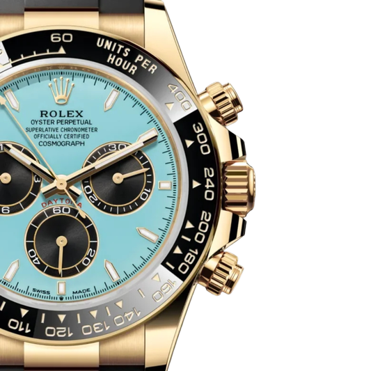 R. Gold Cosmograph Daytona Tiffany Dial