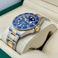 R.Submariner Gold Steel Blue Dial 41mm