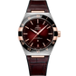 Constellation 41mm Steel Leather Bracelet